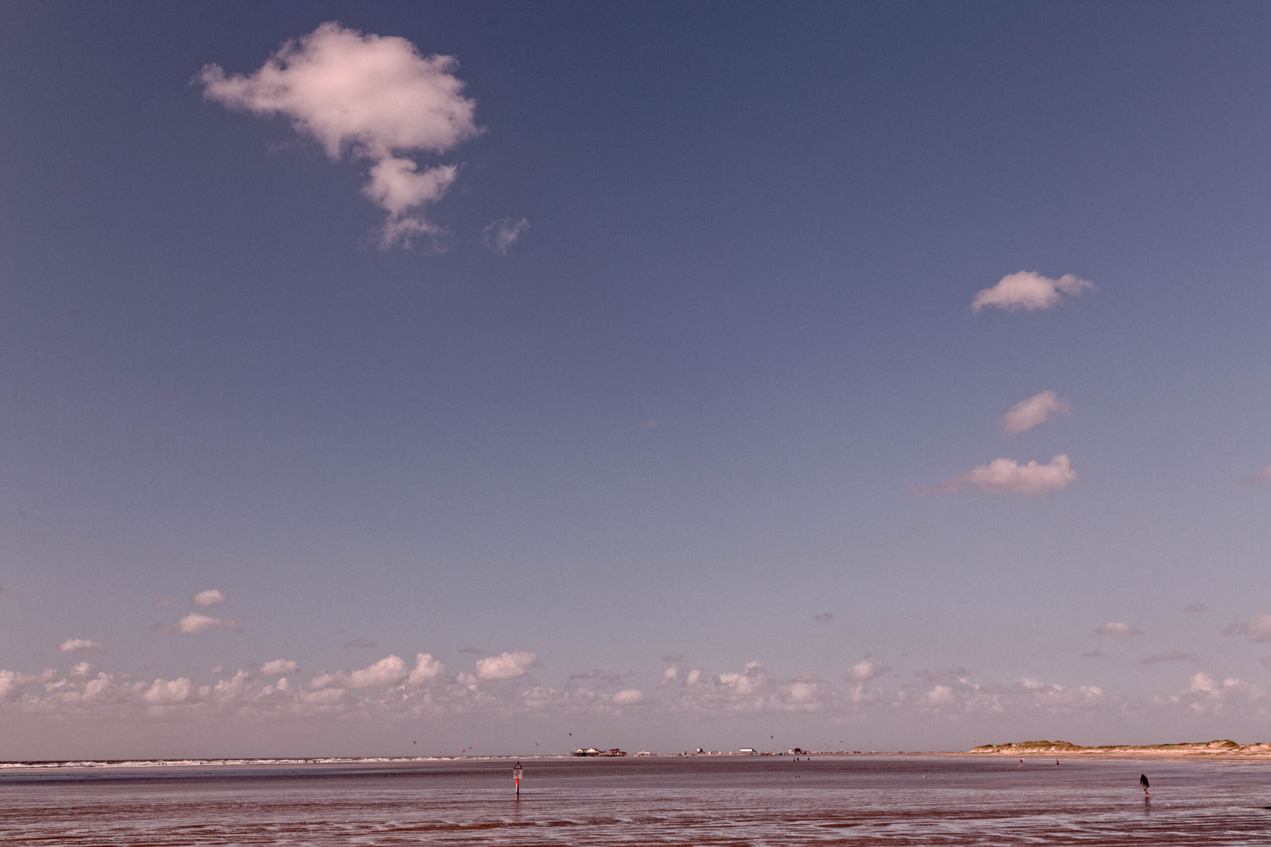 Analyse des Fotos von St. Peter-Ording, Nordsee